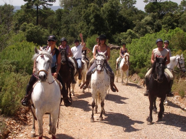Rutas a caballo en la Costa Brava